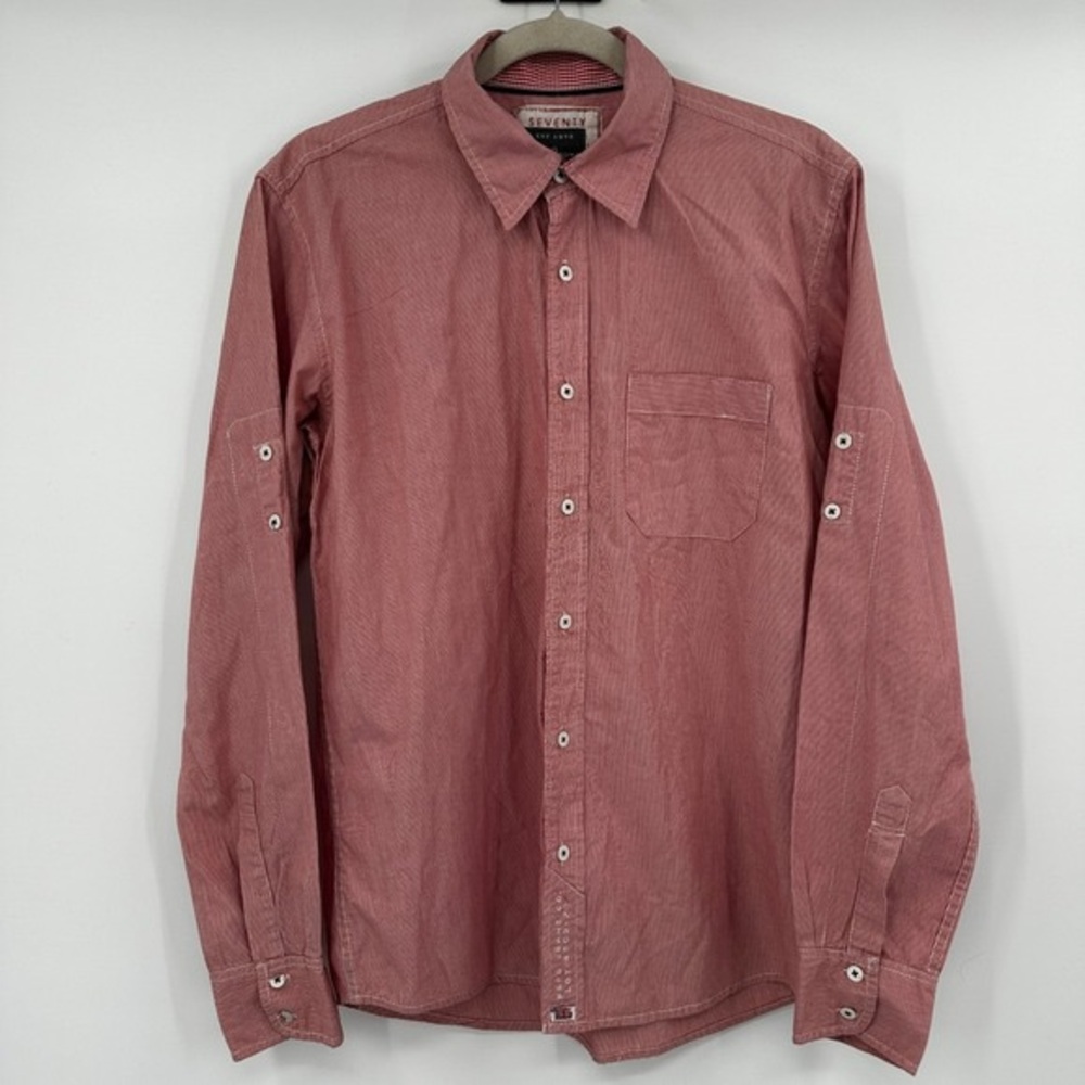 Seventy Dusty Rose Button-Down Shirt